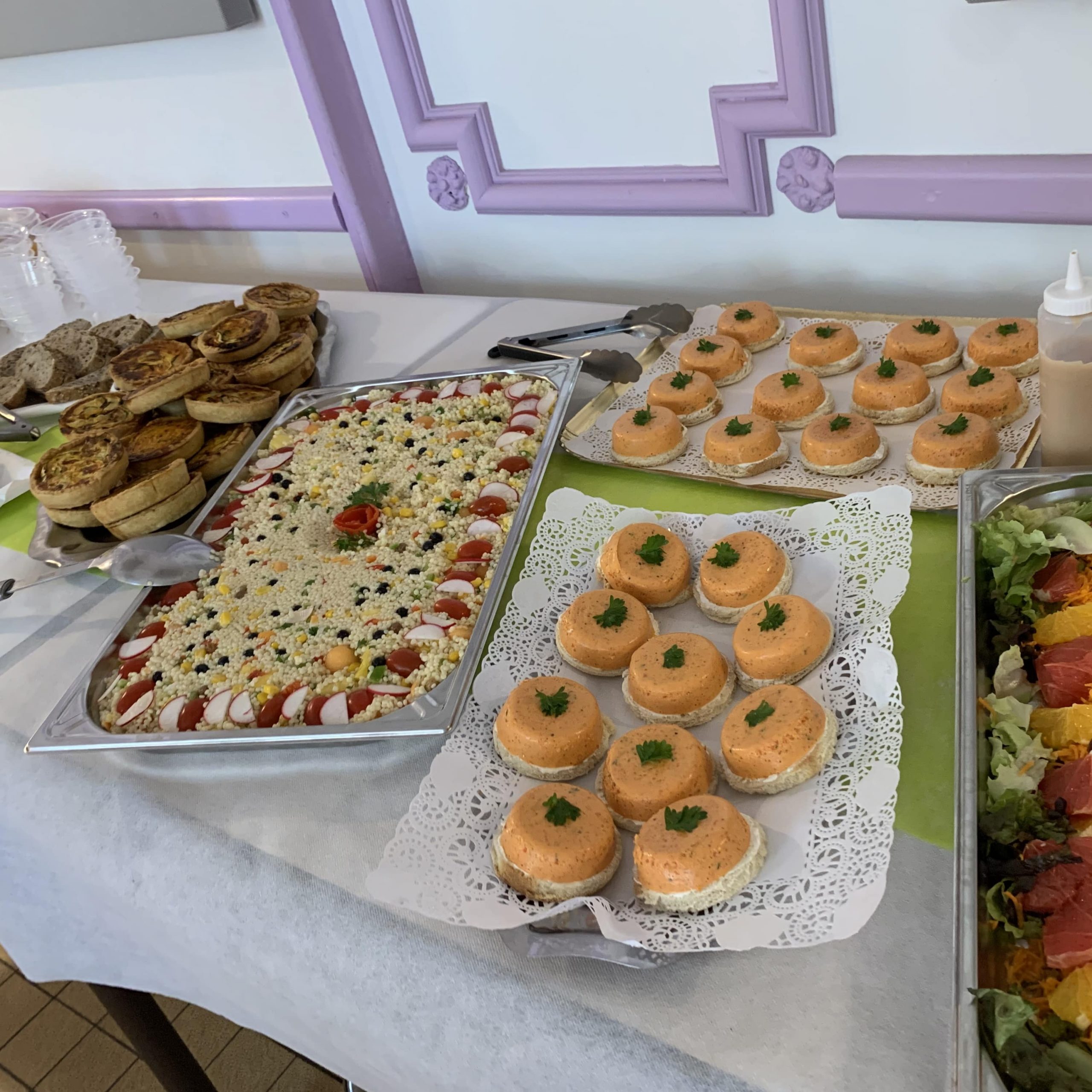 Créations salées buffet traiteur - Saveurs en images Amour des Saveurs Remiremont