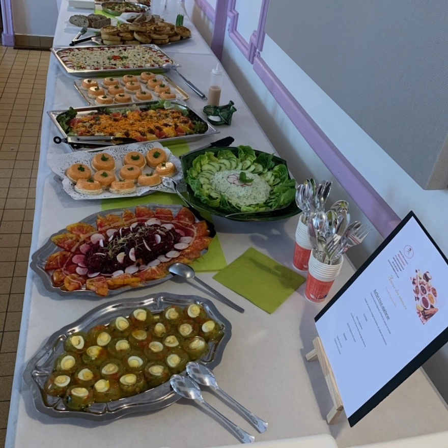 Buffet traiteur complet pour événements et cocktails dans les Vosges par Amour des Saveurs